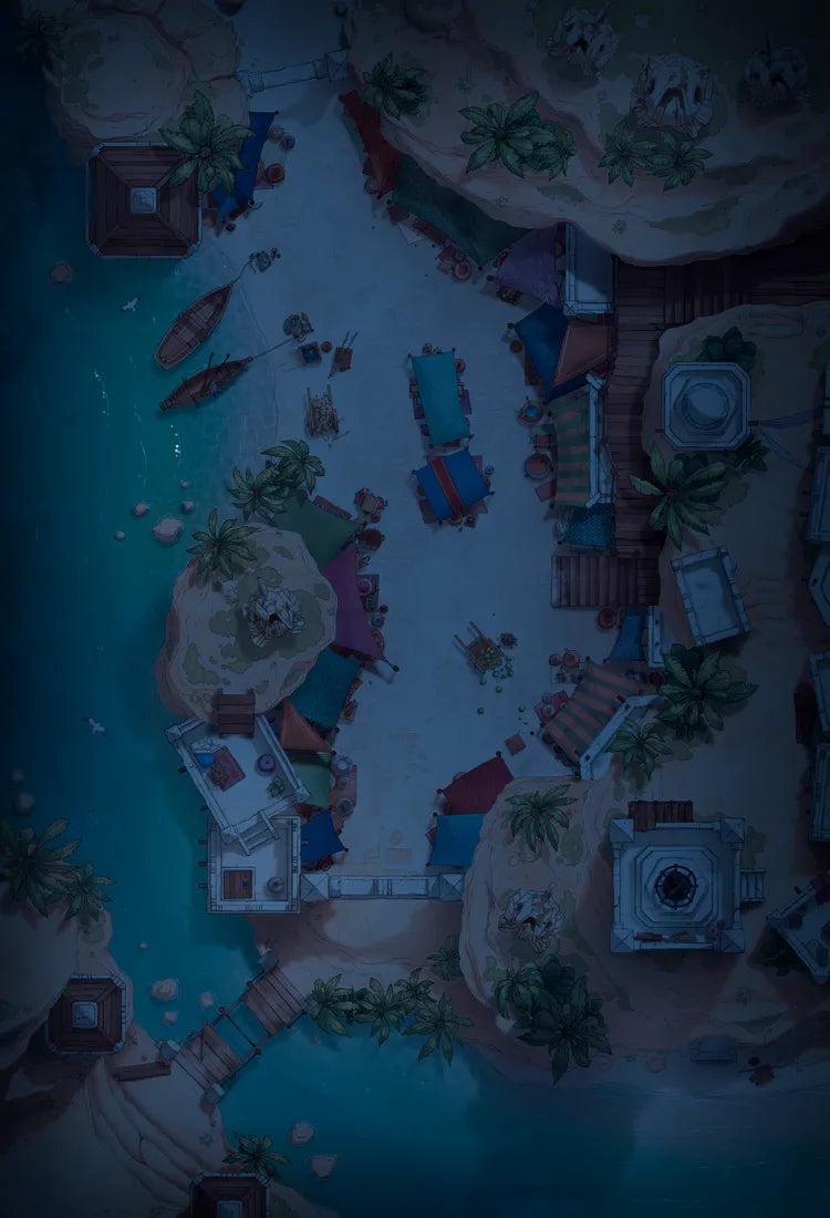 Beachside Bazaar Map - 00e99d072ad47ed8a261580c88dbc46c