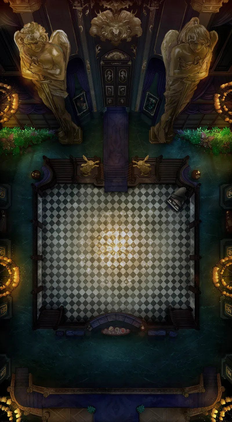 Opulent Ballroom Map - 0d0227eb7b53a37205a561f197bf60c4