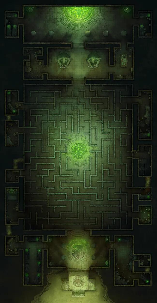 Minotaur Labyrinth Map - 12c80e0b1cb94cae8646ccc133555e46