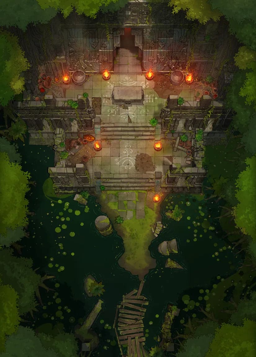 Jungle Temple Entrance Map - 16afb05f05447d5cc2361bfbb2e9c3e9