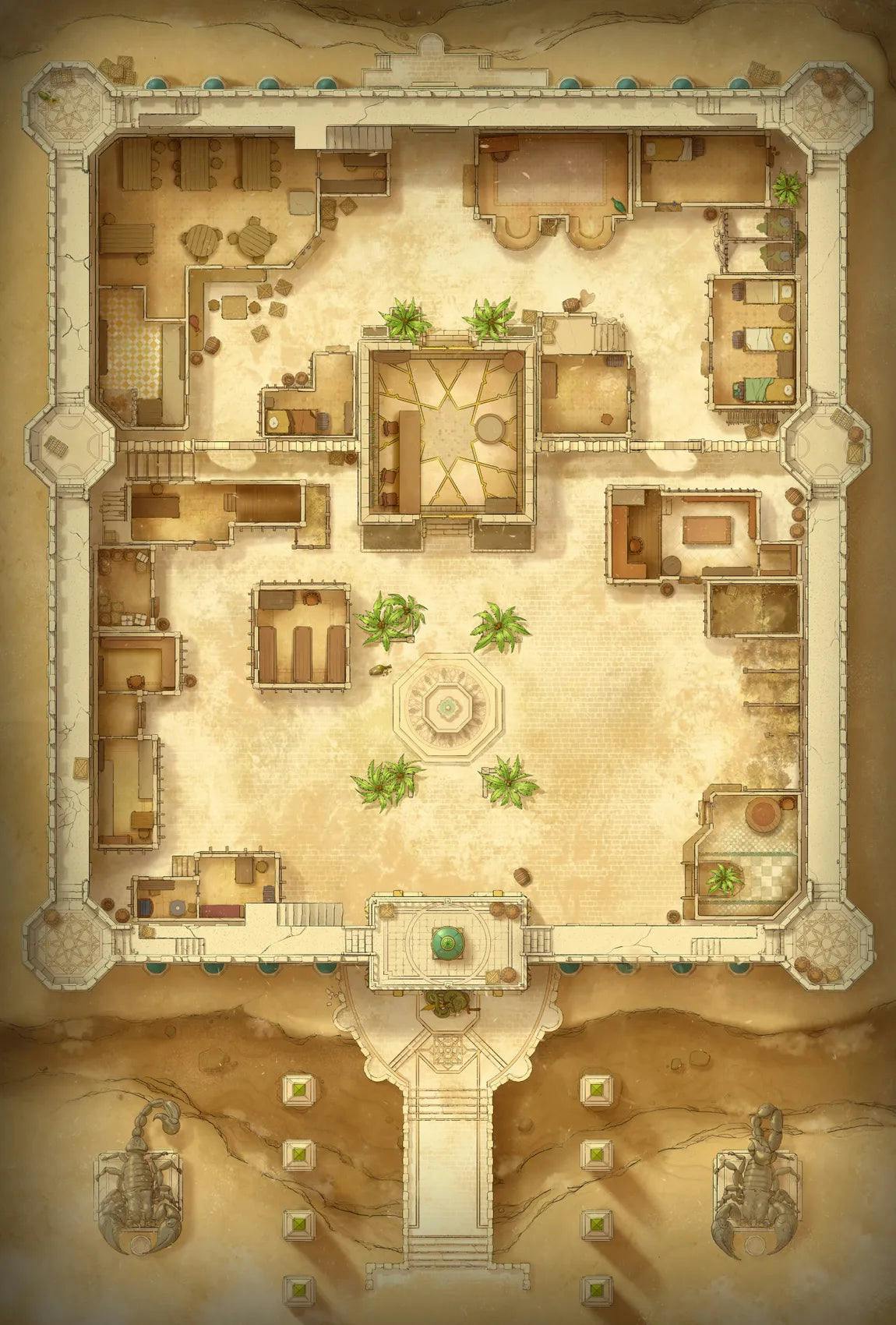 Desert Caravanserai Map - 18defab7926ebc2e52b8757522865104