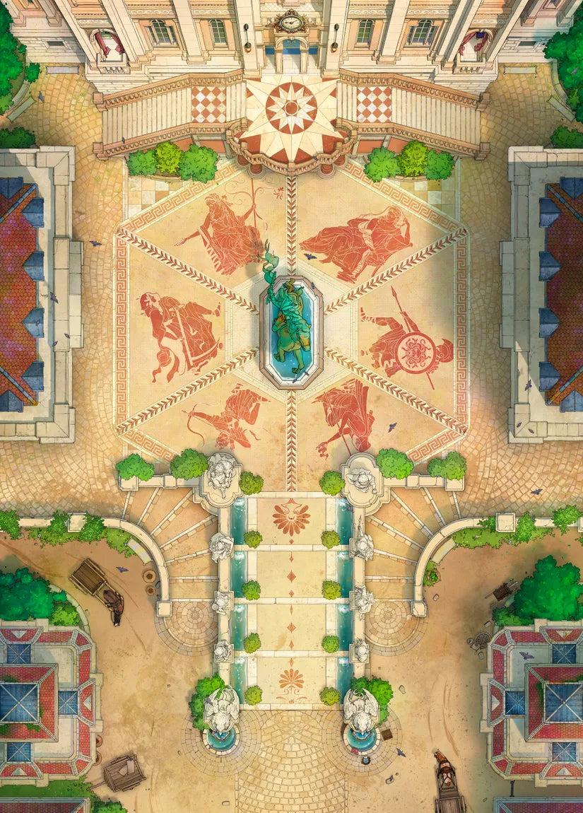 Grand Duke's Plaza Map