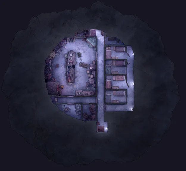 Drow Manor Map - 23d9964b74616ca024284faf0d447251