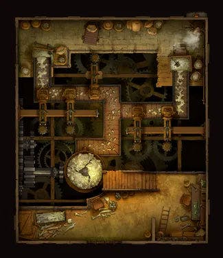 Bone Mill Part 2 - Interior Map