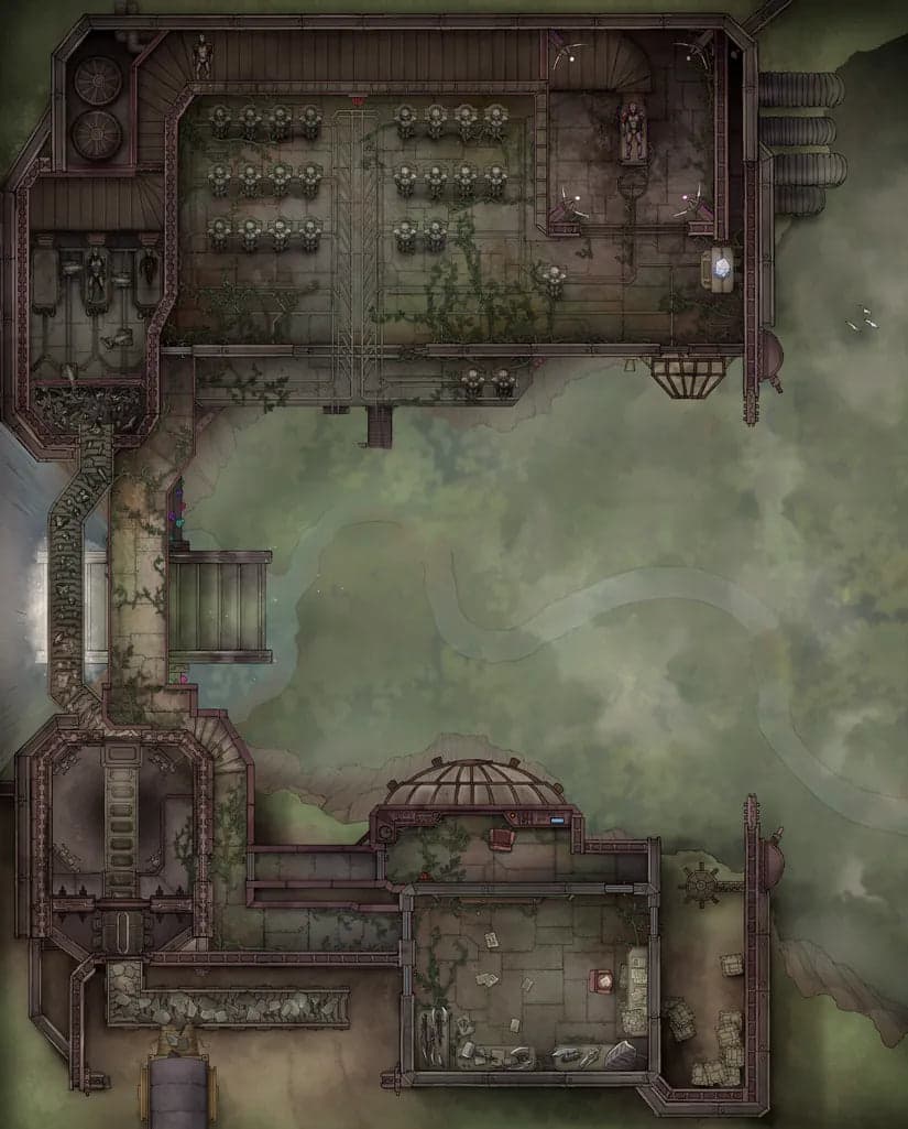 Steampunk Warforged Factory Map - 2a93fea01c913bc9572fb4a1246271a9