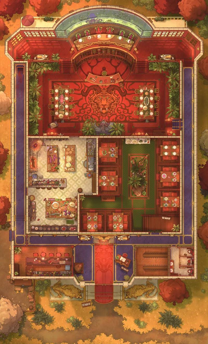 Monster Hunter Restaurant Map - 39071628aea6e1436af334bd82b1f5c1