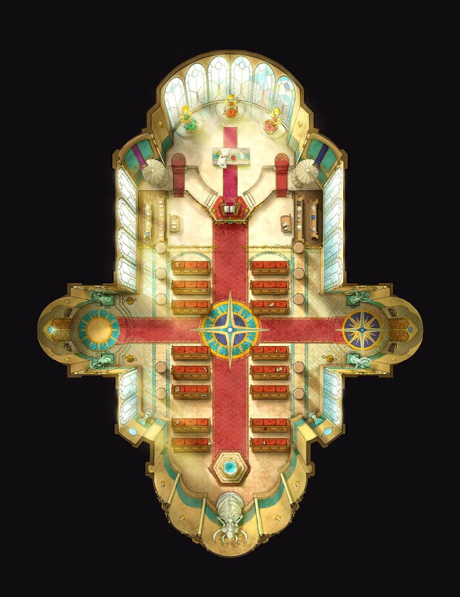 Solar Cathedral Map - 39e4b62dd532af9021f43f8aaf21c5fa