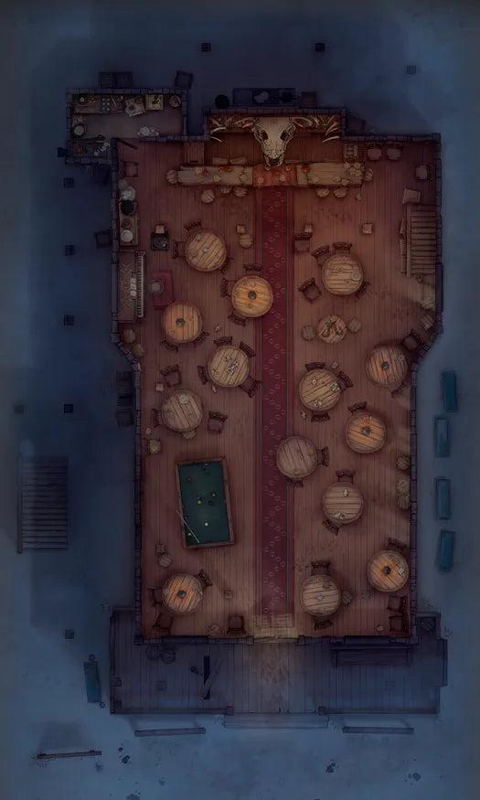 Wild West Saloon Map - 50f3d9acd29f750aaad436e077e0c06d