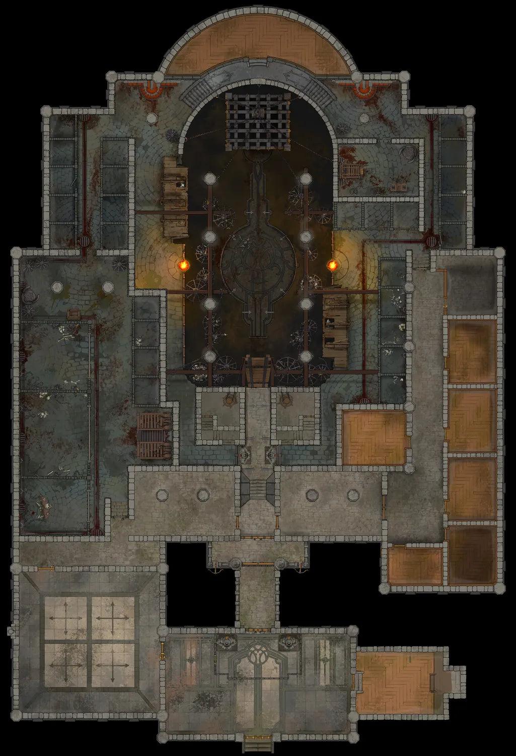 Medieval Jail Map - 617315ddd18bb6c8964e197ebcb54567