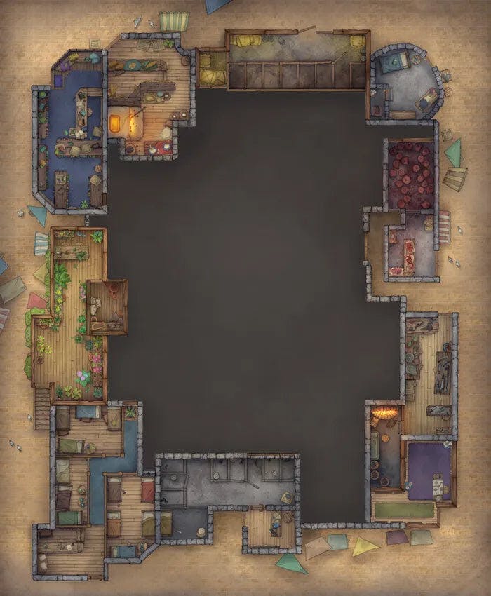 Thieves Guild Hideout Map - 63fe50960141848e282e4ee17ac2c8fc