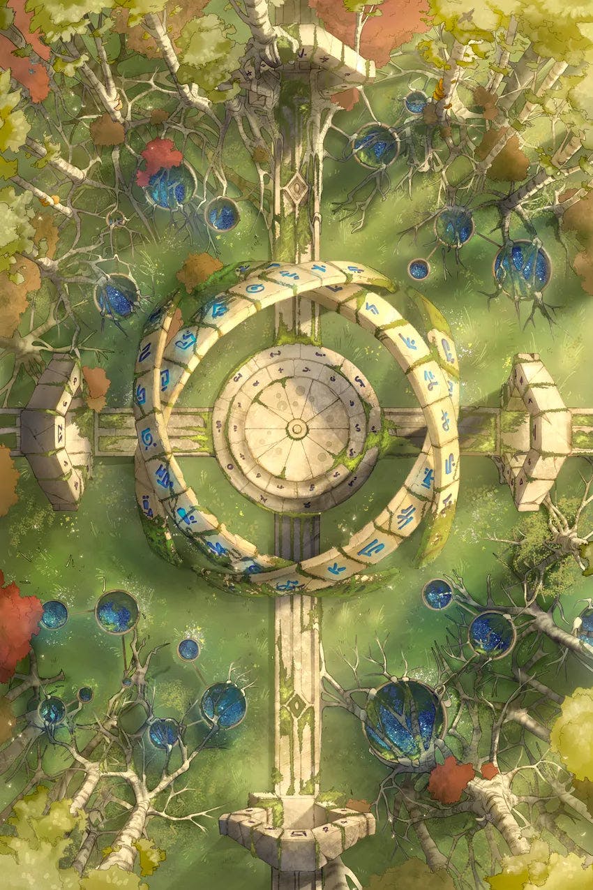 Celestial Gate Map