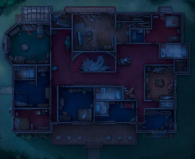 Grand Hunter's House Map - 6705ccbcf69dc805e4cbb166b1534b6b