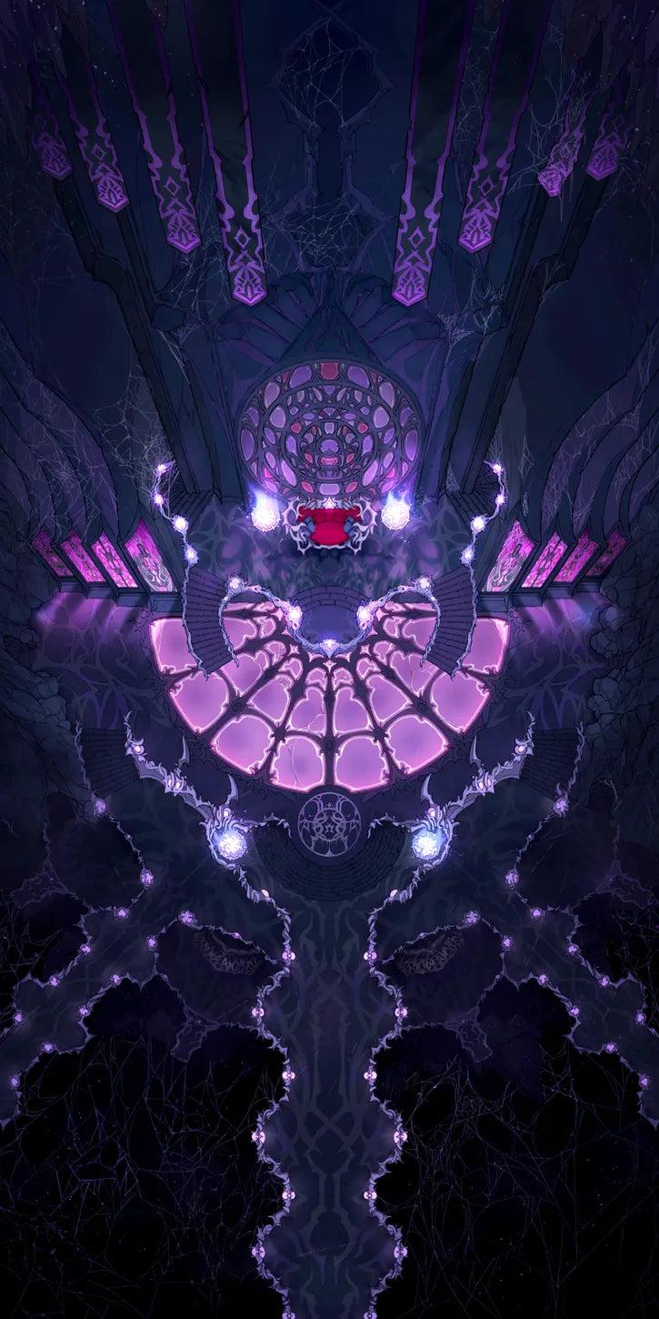 Spider Queen Throne Map