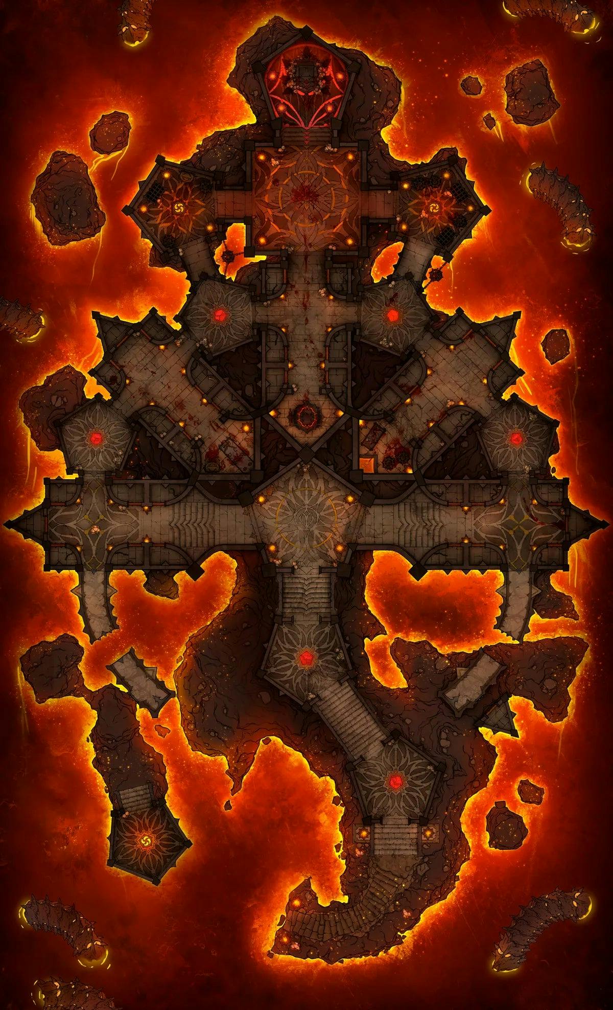 Hellfire Prison Map - 7d76c6e90be68615cc86b0f6e03eb451