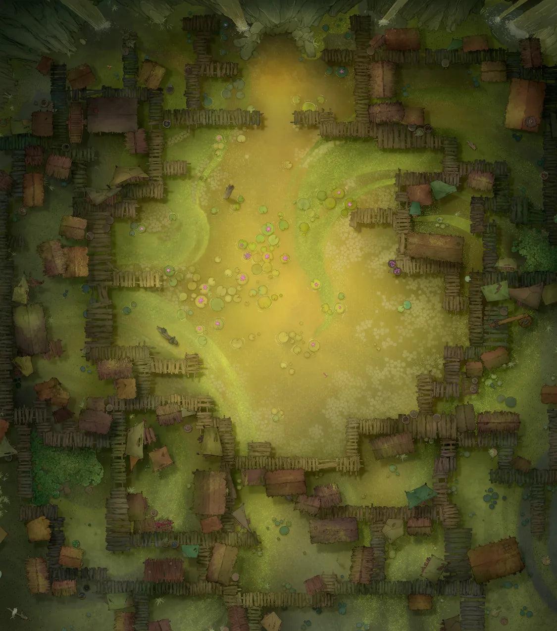 Bullywug Swamp Map