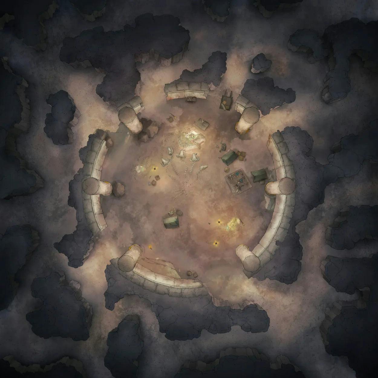 Ancient Hydra Lair Map - 8cdb1663e75a1133ecd4fe21a2c08b08