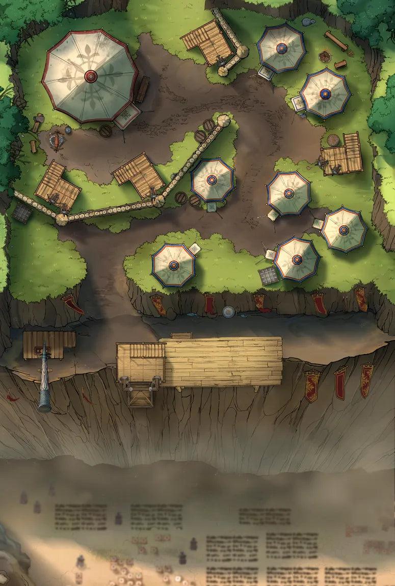 Clifftop Warcamp Map