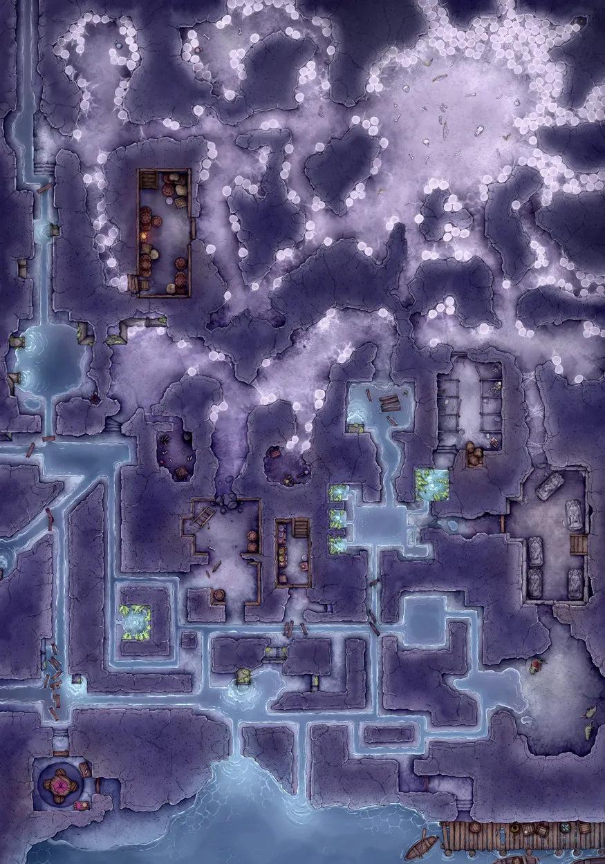 Cavern of the Venom Queen Map