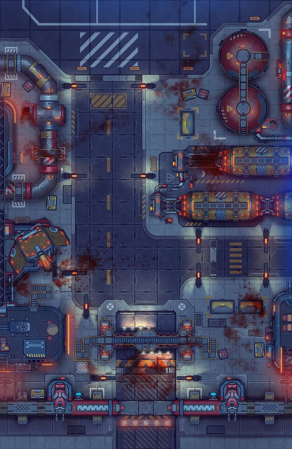 Cyberpunk Airbase - ac33c384df9cf645b310b36a7eb58ffe