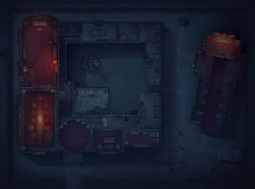 Vampire Mansion Map - b52ffce24a5fe6f56908dbb822d24e91