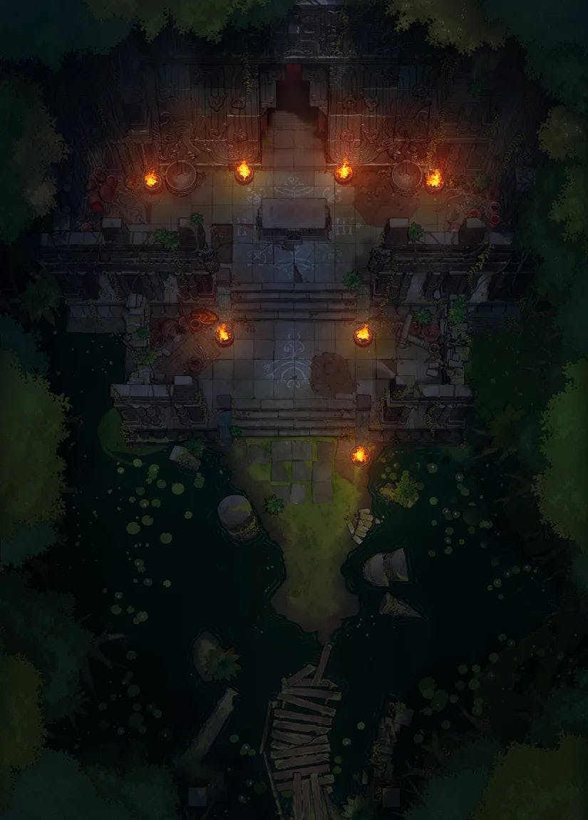 Jungle Temple Entrance Map - b57a7d8d826f139ba480452632c98e4d