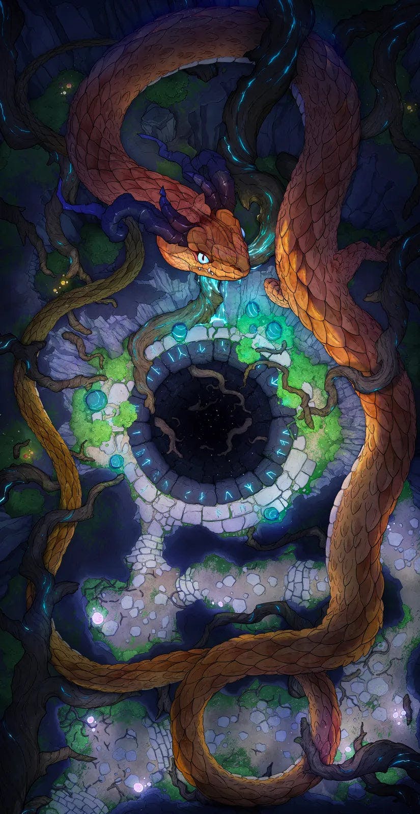 Yggdrasil Roots Map - bb8ccc24d8f422f27a47d2b30bec21f2