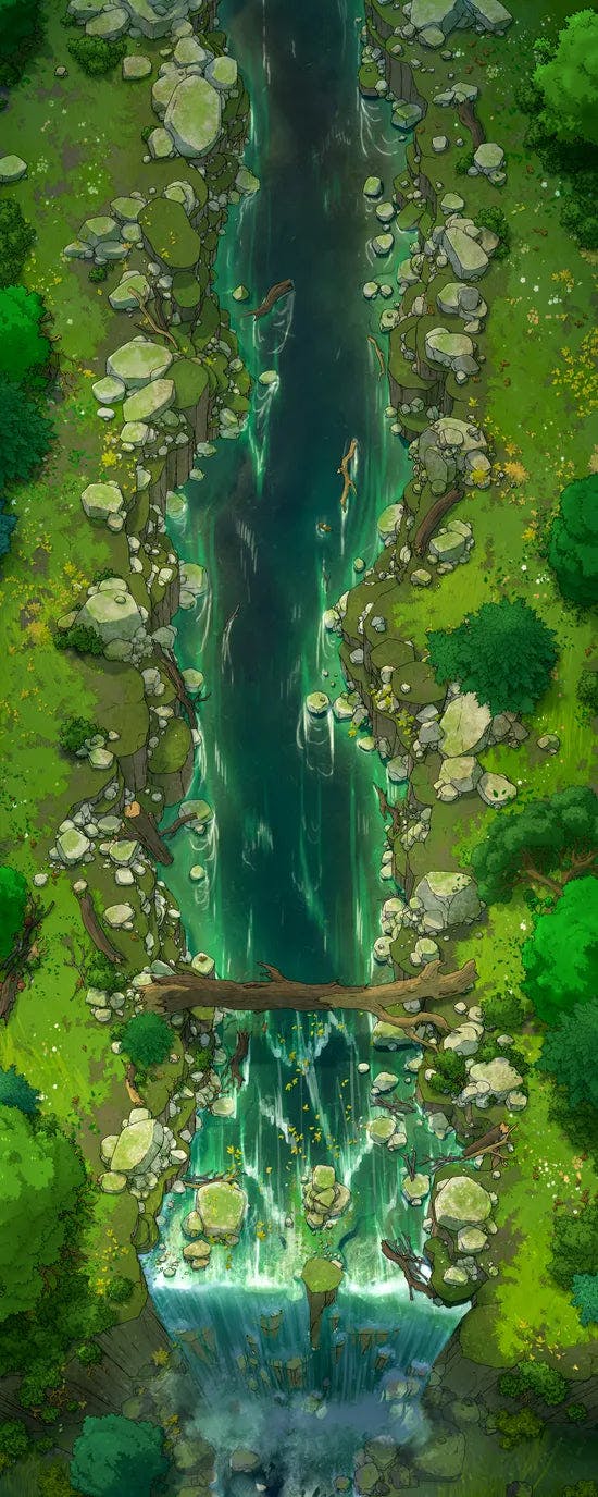 Impending Waterfall Map - c45db8bc74fa7203254700cd17f1bd6d