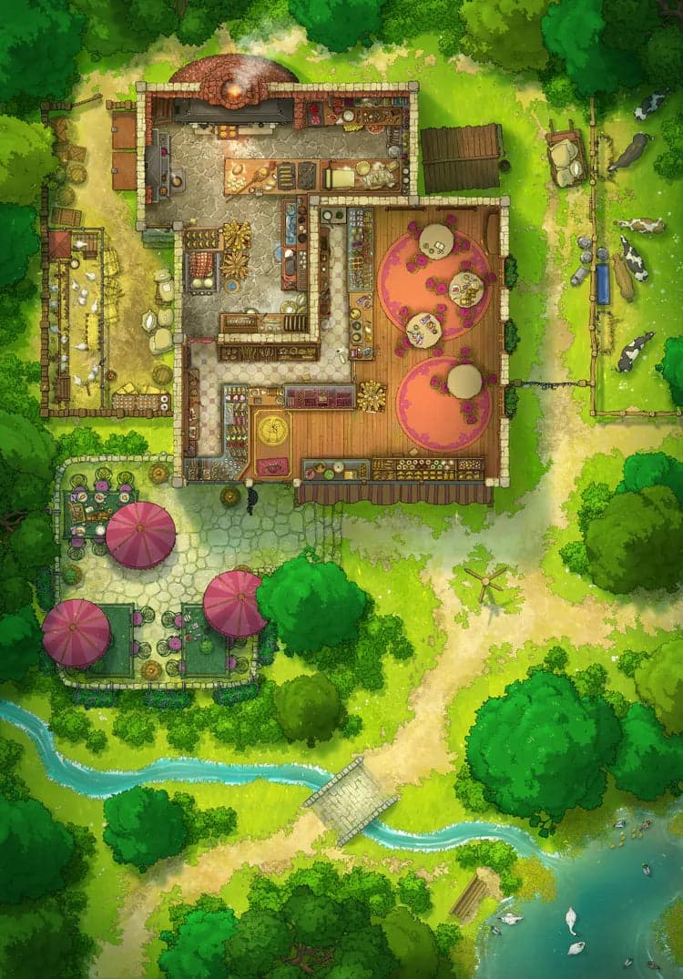 Village Bakery Map - c9125ad4226258cfdf56d01bb42e60d2