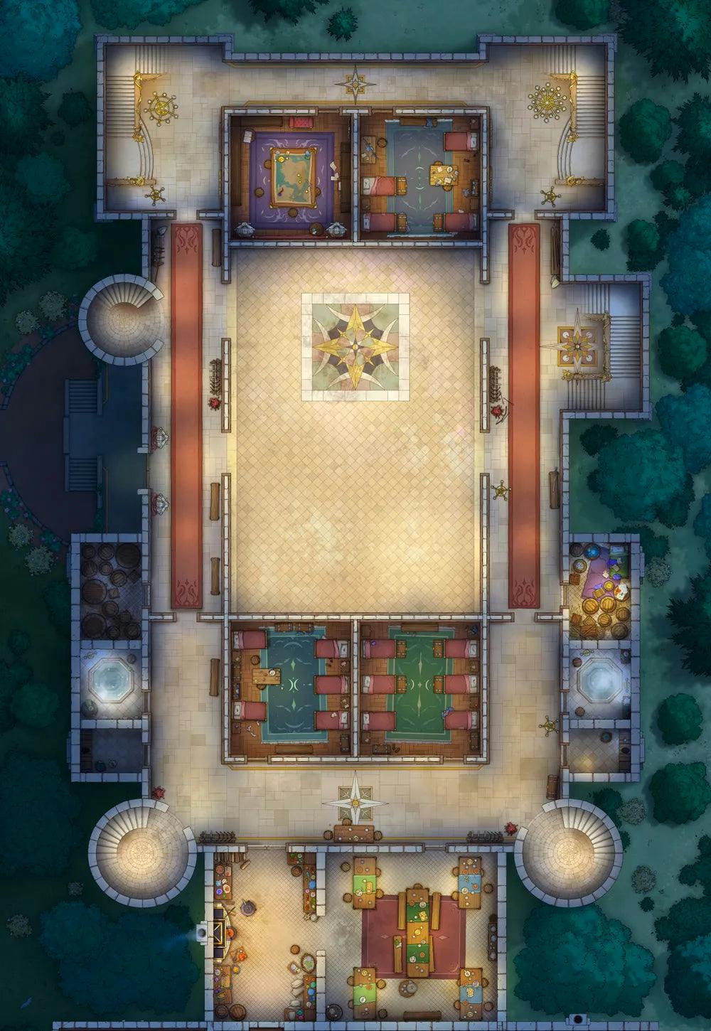 Palace Guard Chambers Map - cc32e5e5787557b5e7593630ffcb4832