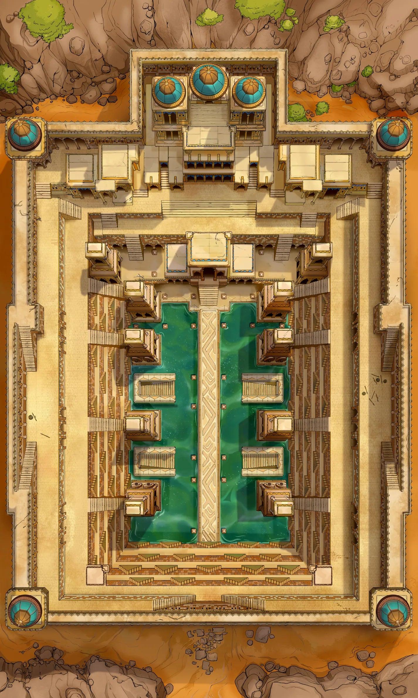 Ancient Stepwell Map - cff4d17514ead556eaecdb4522583a31