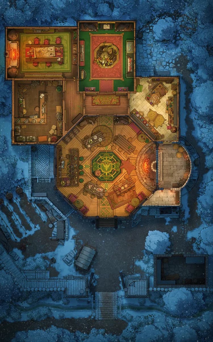 Village Hunting Guild Map - d07e54f0bfa2bf84975df5821a95bb41