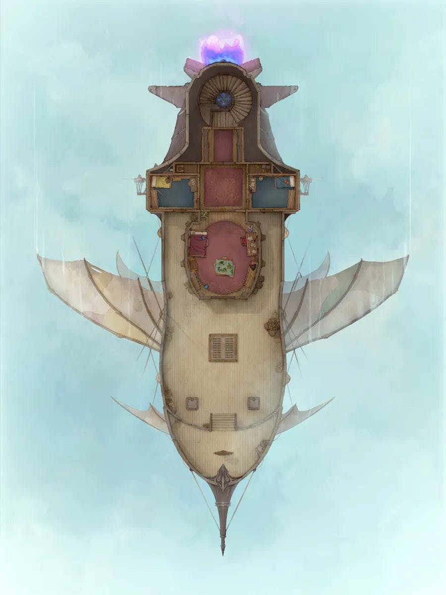 Airships! Map