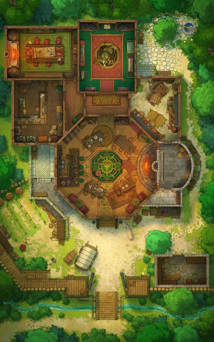 Village Hunting Guild Map - d3efe386805fc26f25a2a323d8429ca5