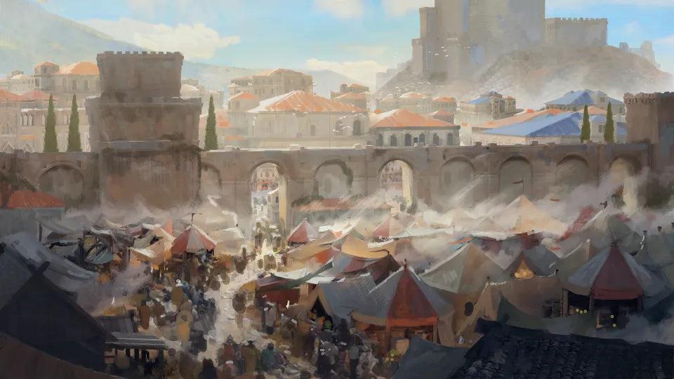 City Marketplace Scene - f7e9acacfd4ac54125ad862d827ebe7f