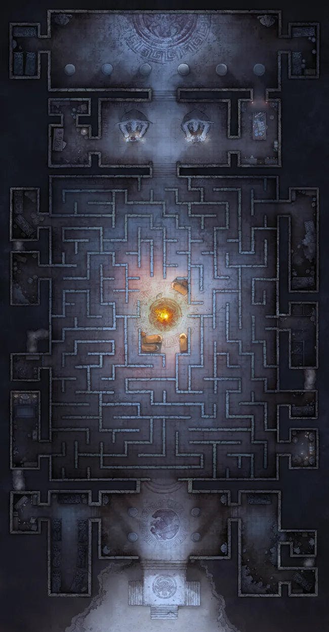 Minotaur Labyrinth Map - f999c168d02b35191ddb6e6572598882